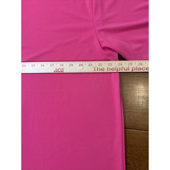 New Grandslam Polo Shirt Men's Size XL Pink Short Sleeve Golf NWT - Picture 8 of 11